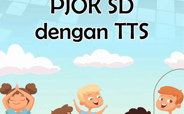 Asyiknya Belajar PJOK SD dengan TTS