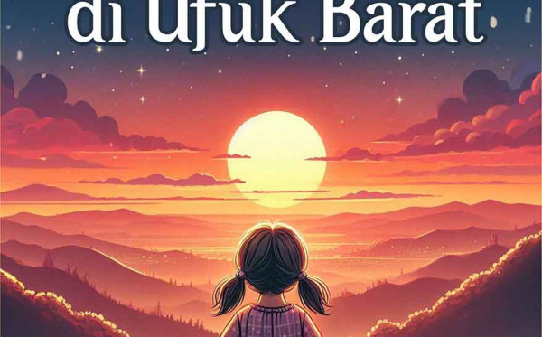 Temaram Senja di Ufuk Barat